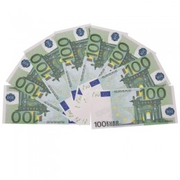 Деньги банка приколов 100 Евро