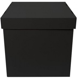 Коробка д/надутых шар 60х60х60см черная