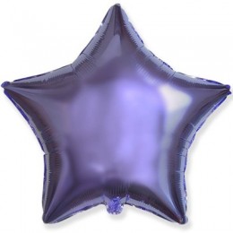 Фольгированная 18" ЗВЕЗДА Металлик Lilac