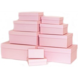 Подарочная коробка Розовый, Тип 3