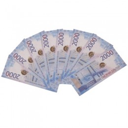 Деньги банка приколов 2000 Рублей