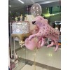 Набор шаров с гелием для девушки Розовый Леопард